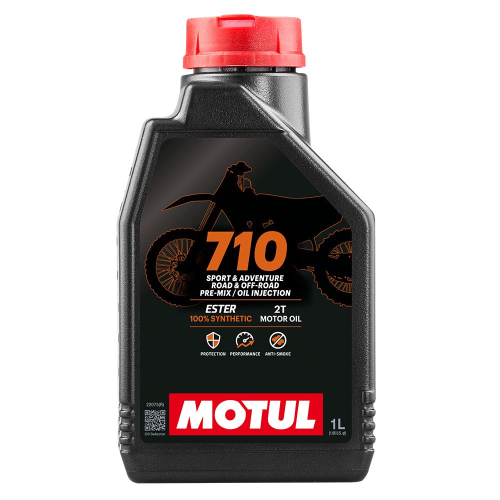 2缶！MOTUL 710 2T 1L 国内正規品　2缶 OIL MOTUL 710 2T - 1L - Offer