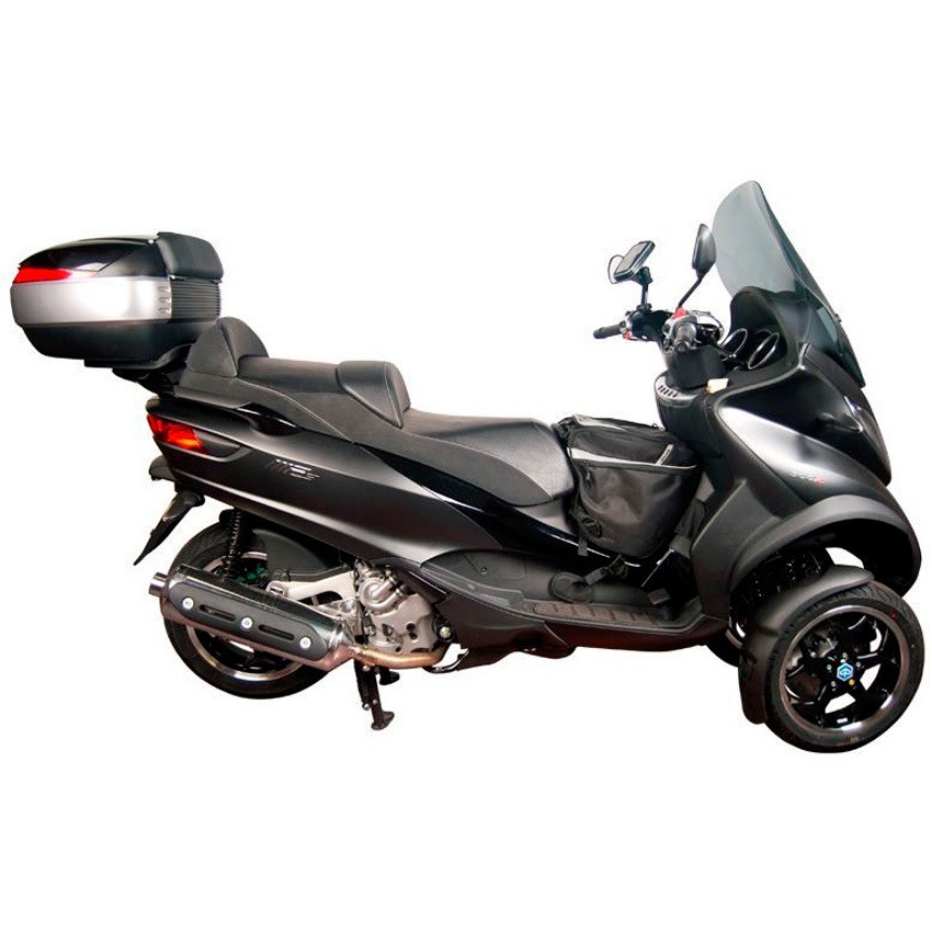 SHAD KIT Fixation DOSSERET Piaggio MP3 400/SPORT/EXCLUSIVE 530, Noir, TU EU