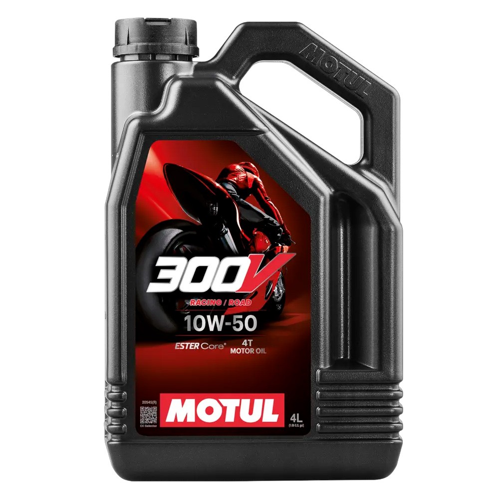 MOTUL 300V 4T 10W-50 1L 2本セット MOTUL OIL 300V FACTORY LINE 10W50 4T - 4L - Offer