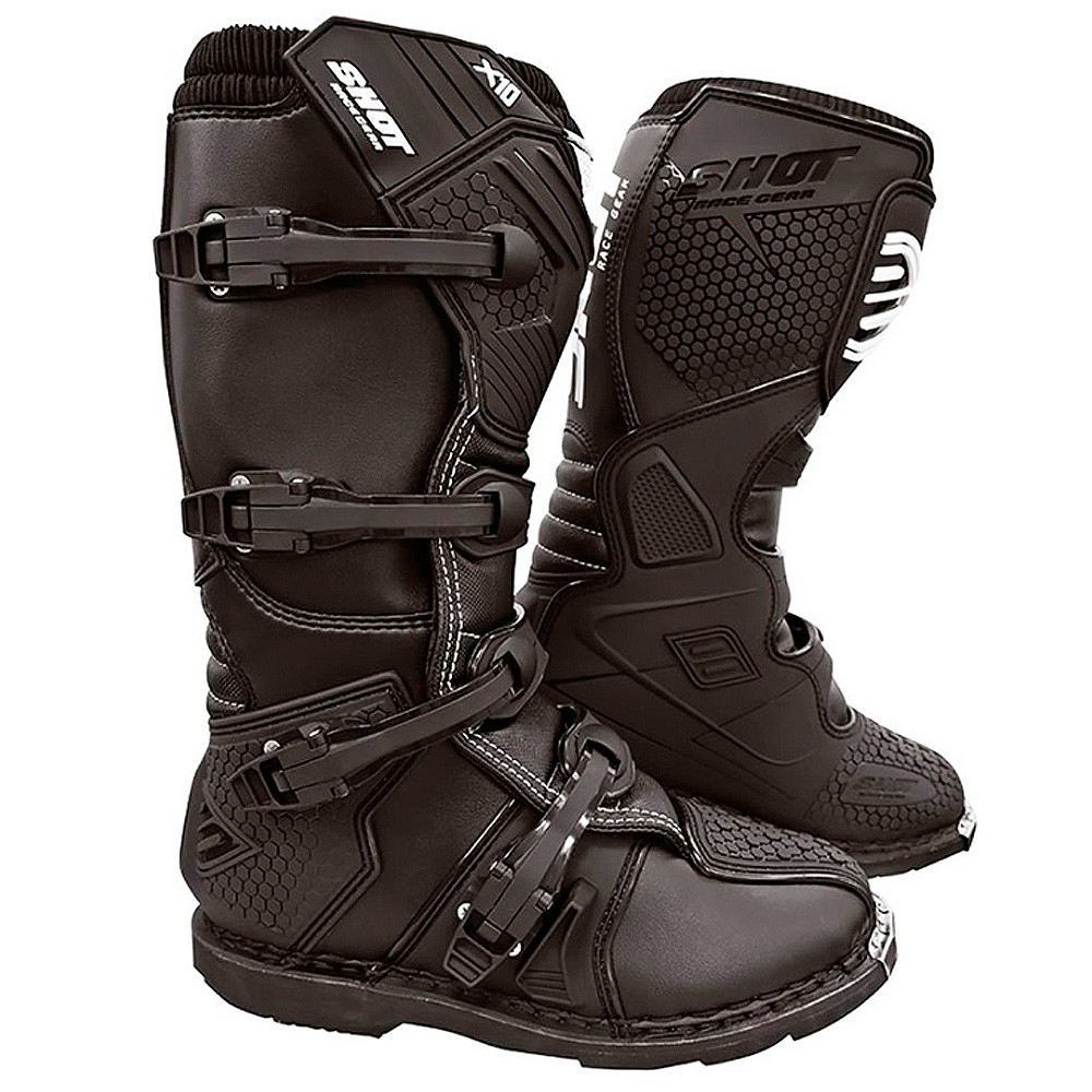 ②Shot X10 2.0 Black モトクロスブーツ　44サイズ SHOT X10 2.0 BOOTS BLACK - Offer