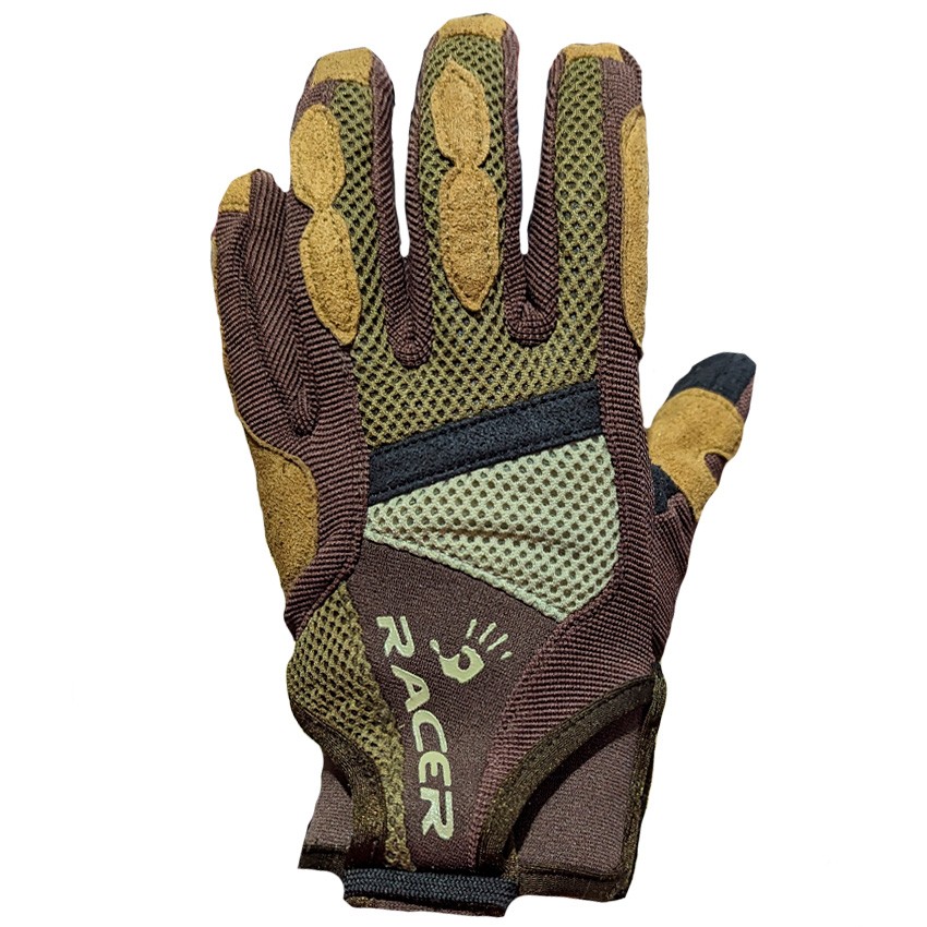 summer0601☆ RACER GANG SUMMER GLOVES BROWN - Offer
