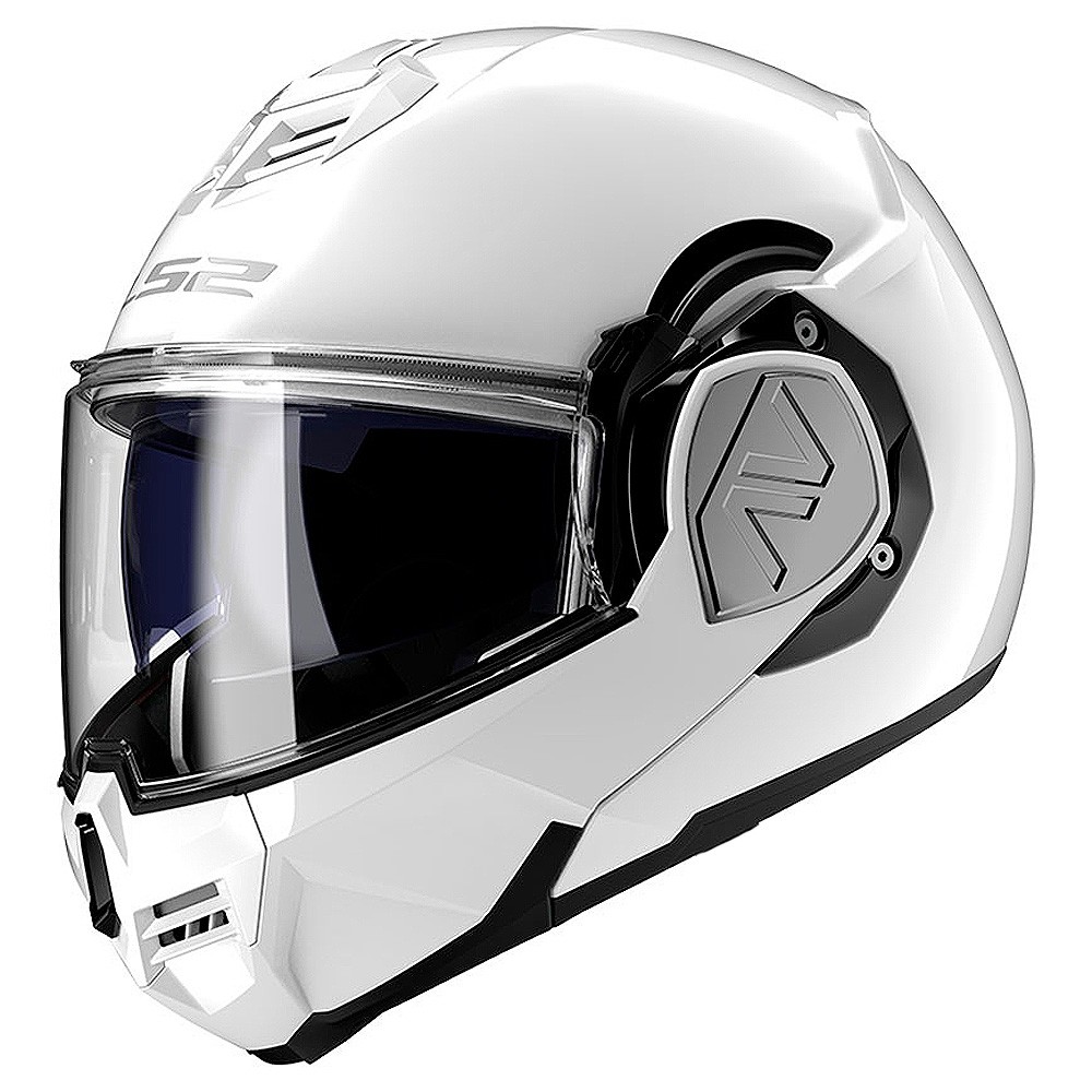 LS2 FF906 ADVANT SOLID MODULAR HELMET - WHITE - Offer