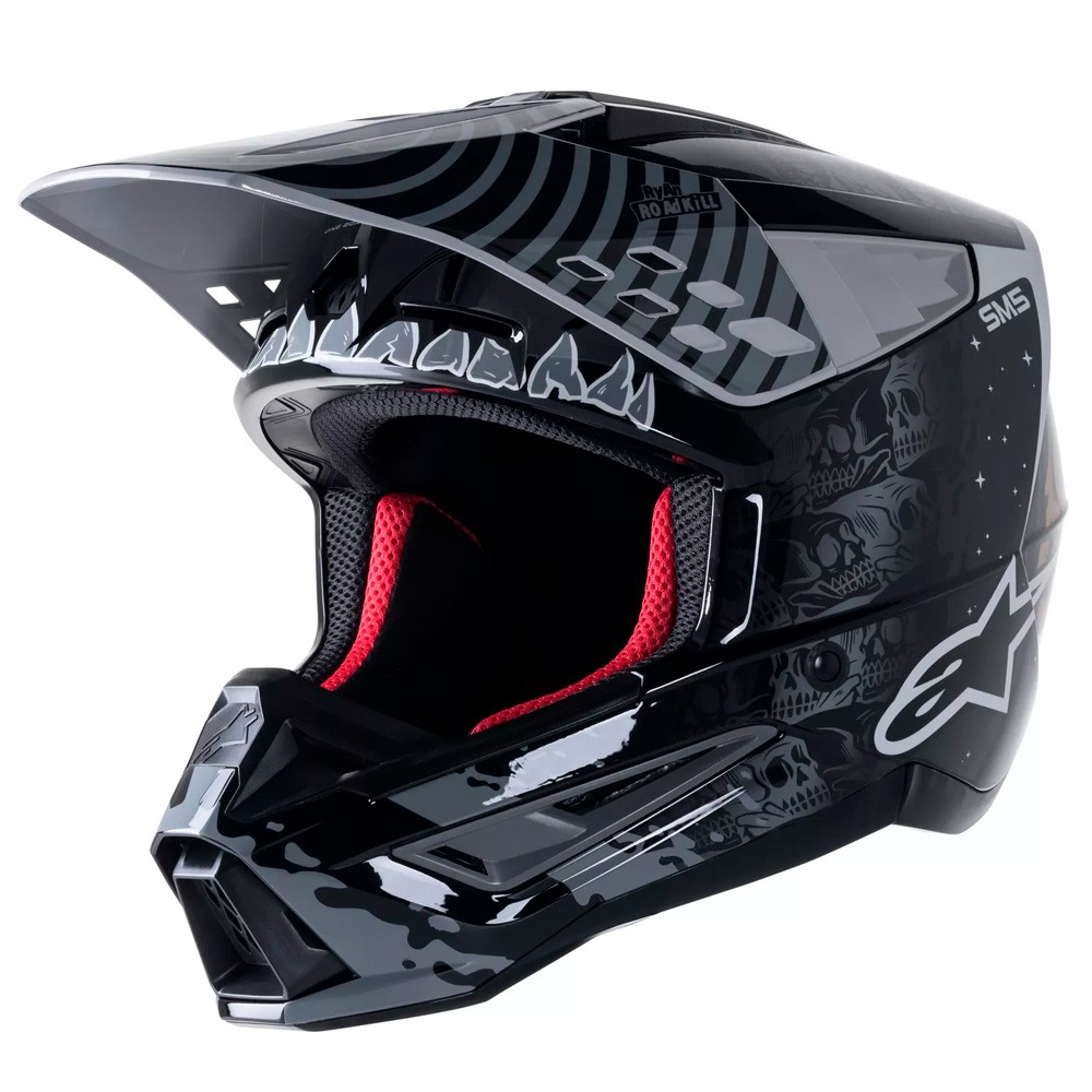 CROSS / ENDURO ALPINESTARS SM5 SOLAR FLARE BLACK / GREY - Offer