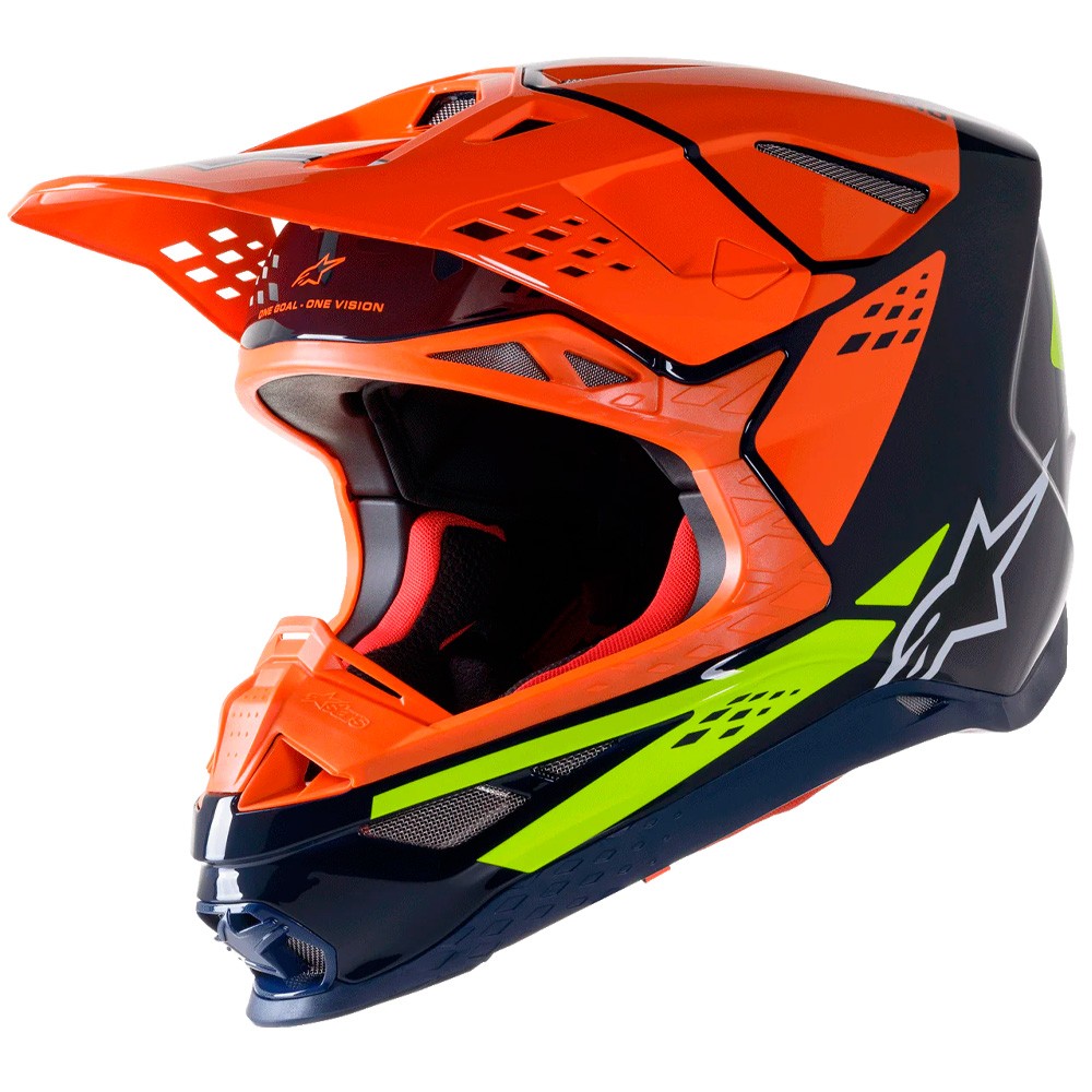 ALPINESTARS SUPERTECH SM8 FACTORY CROSS / ENDURO HELMET BLUE