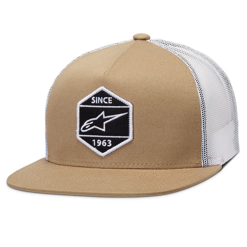 ALPINESTARS BOLT TRUCKER CAP BROWN / WHITE - Offer display picture 2