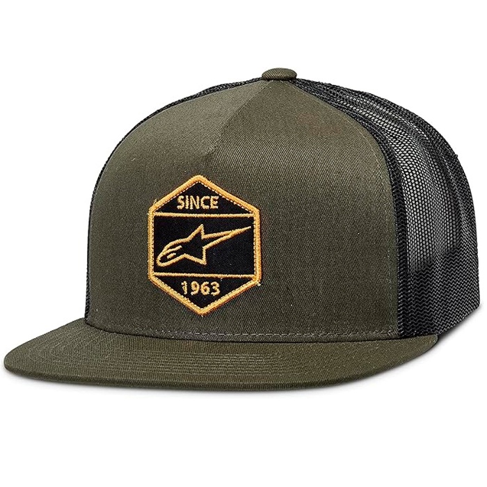 ALPINESTARS BOLT TRUCKER CAP GREEN / BLACK - Offer display picture 3