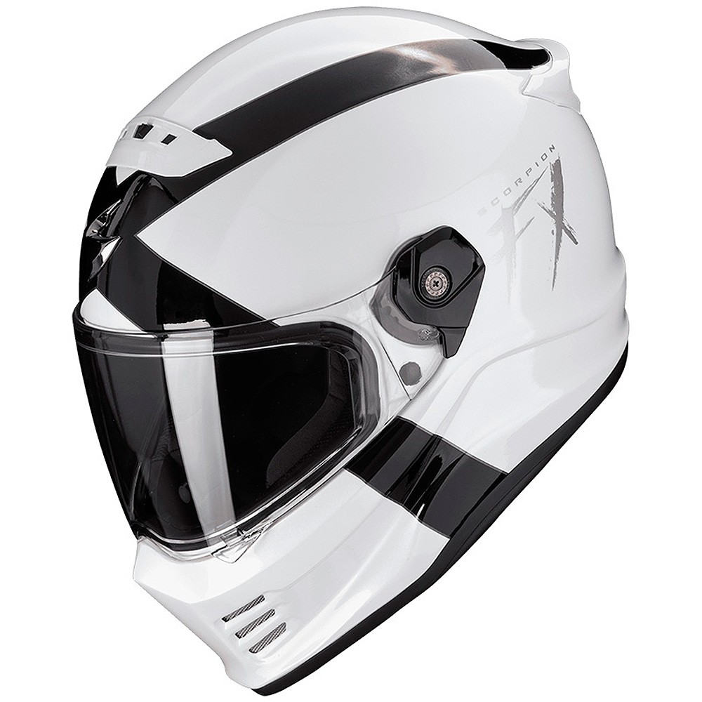 2019 scorpion helmets Covert 2 Solid Helmet Eagle Leather which is convenient for riders who want to enjoy their rides without the harsh glare of the sun Scorpion EXO XT9000 Carbon Full-Face