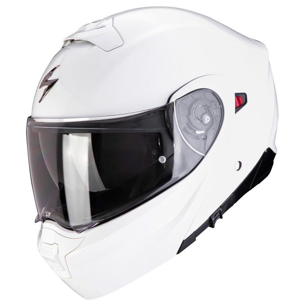 CASCO MODULAR SCORPION EXO 930 EVO MONOCOLOR BLANCO - Oferta