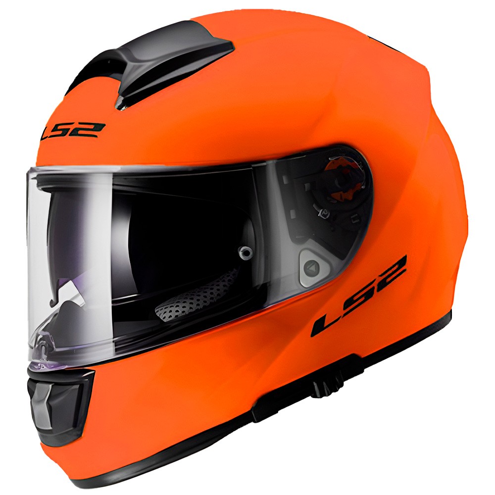 Motorcycle Helmet Ls2 Rookie Orange LS2 FF397 V-TECH MONOCOLOR