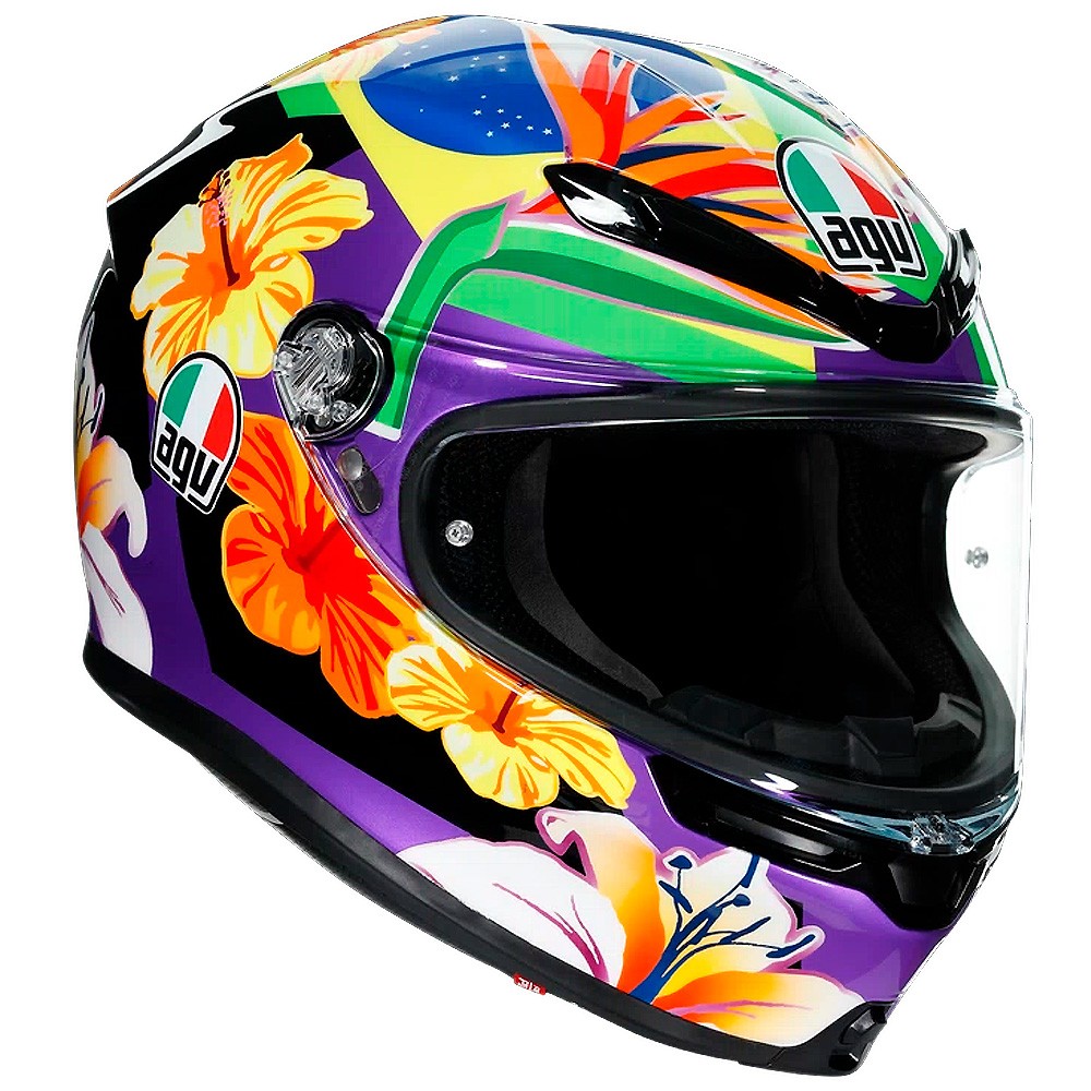 AGV K6 S REPLICA MORBIDELLI 2021 HELMET MULTICOLOR - Offer