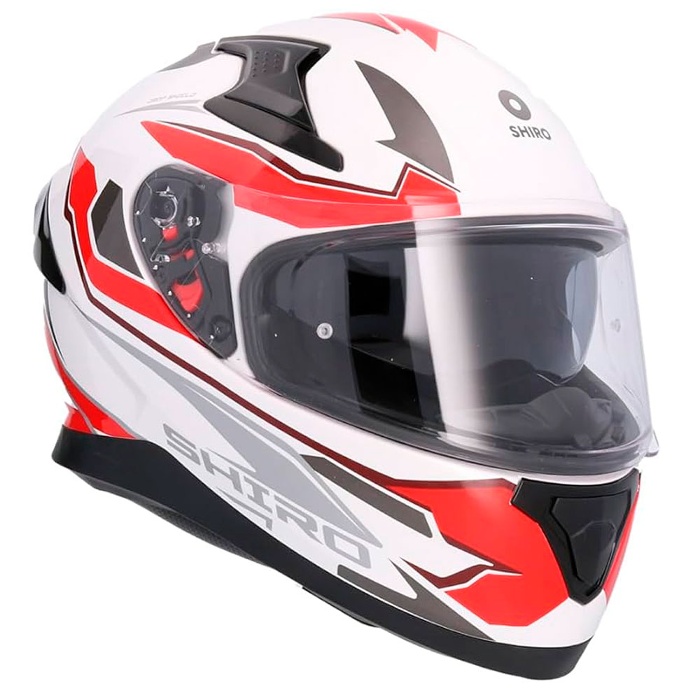 Shiro Katana Solid Helmet Titanium Matte - SL - Motorcycle