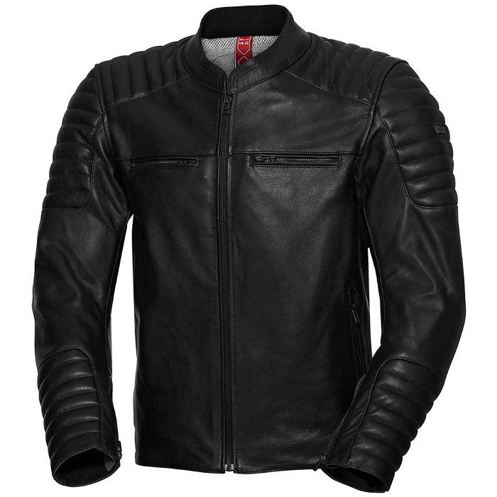 IXS LD CLASSIC LEATHER JACKET - BLACK - Offer