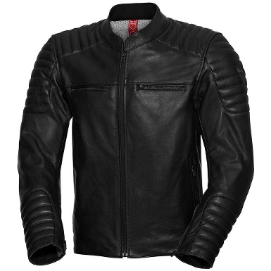 IXS LD CLASSIC LEATHER JACKET - BLACK - Offer