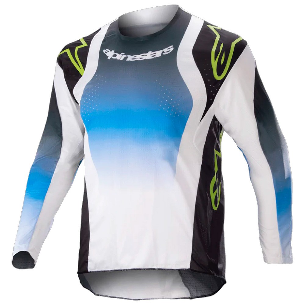 Alpinestars Maglia Manica Lunga Youth Vector, Tessuto Traspirante E Elasticizzato Per Bambini E Ragazzi