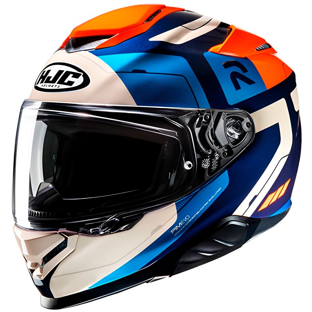 HJC RPHA 71 COZAD HELMET - BLUE / ORANGE - Offer
