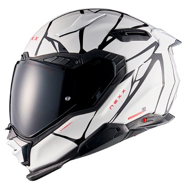 NEXX X.WST3 B-SIDE HELMET - WHITE / BLACK - Offer