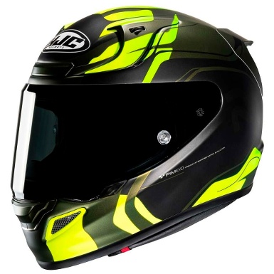 HJC RPHA 12 LAWIN HELMET - BLACK / FLUORESCENT - Offer
