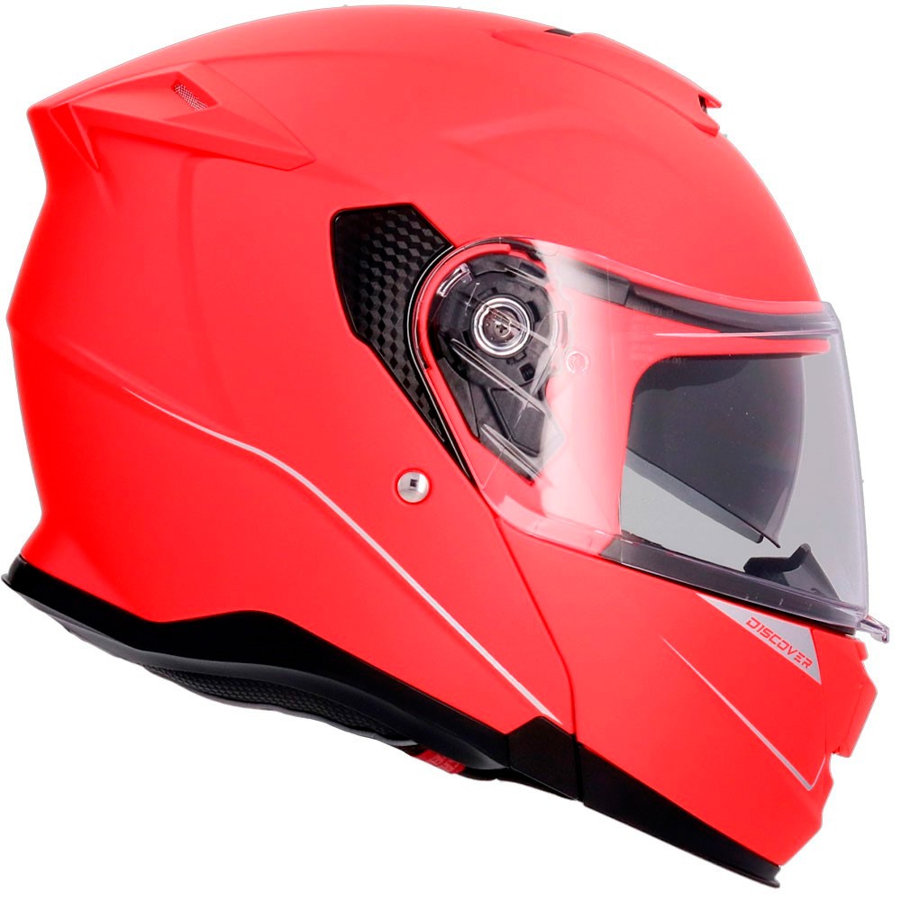 CASCO MODULAR X-SHIRO FF950 DISCOVER MONOCOLOR - ROJO MATE - Oferta