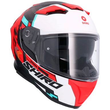 CAPACETE SHIRO FF950 ALPHA RACER ONE - VERMELHO FOSCO - Oferta