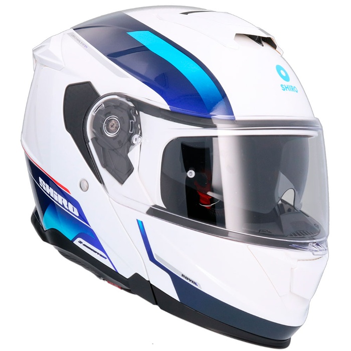 SHIRO FF950 DISCOVER ROYAL MODULAR HELMET - BLUE - Offer