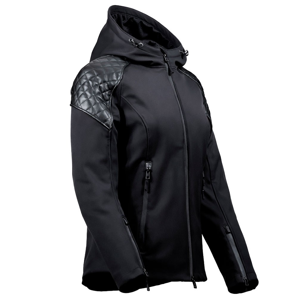 ENGINEHAWK JETT LADY JACKET - BLACK - Offer