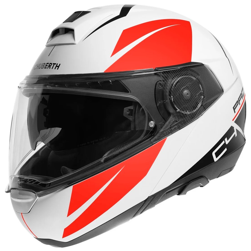 medium schuberth c4 helmet 4547418360 Pro Unisex Adult Motorcycle Helmet, Merak Red, 65 (XXXL), 1 Piece Automotive SCHUBERTH C4 Pro Carbon Delta